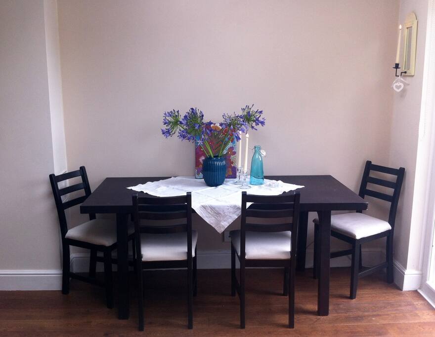 Lovely dining area