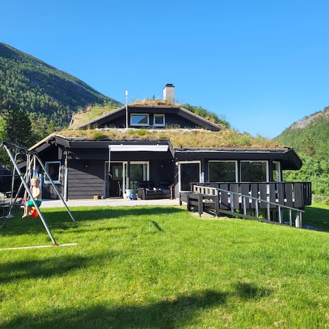 Unique home in magnificent nature with mountain views