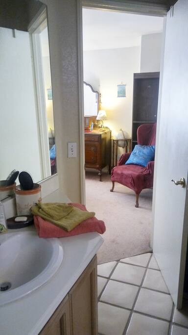 Attached bathroom