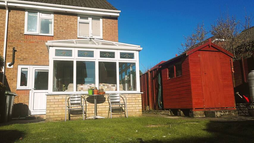 Cozy, comfortable three bedroom family home.