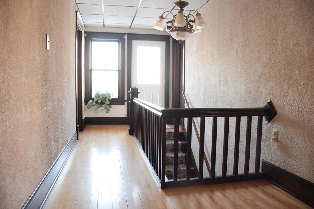 The guest hallway