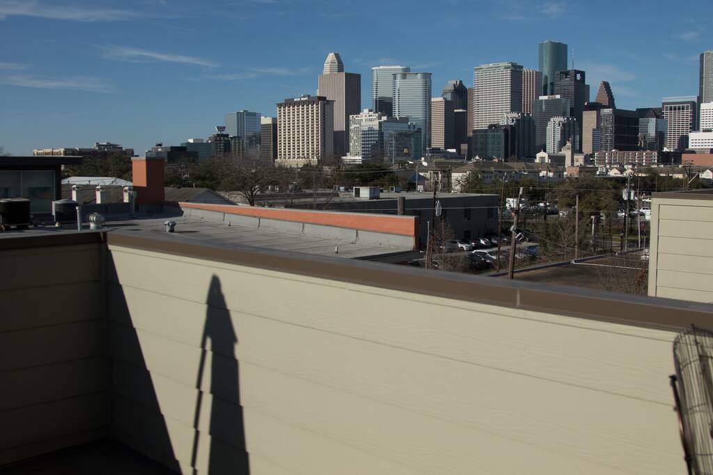 4th floor roofdeck with amazing unobstructed views of downtown