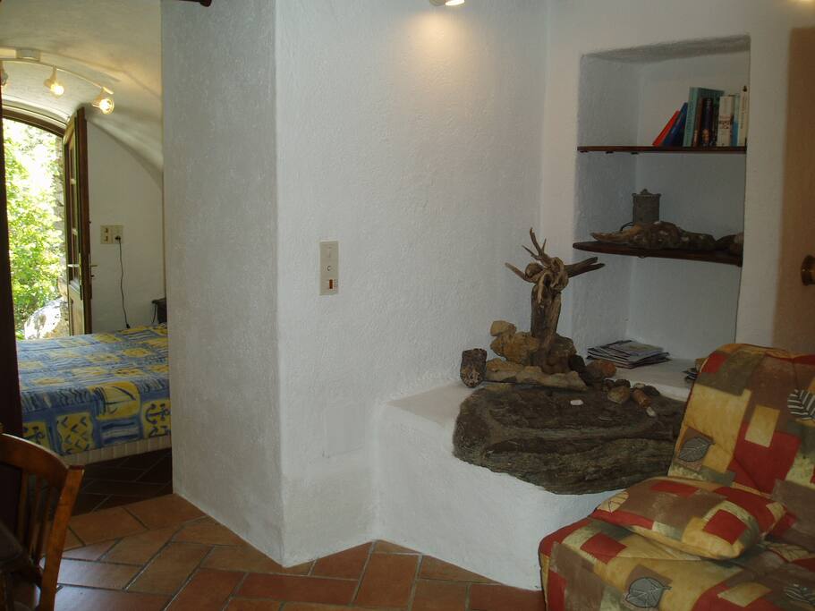 La chambre et le séjour
