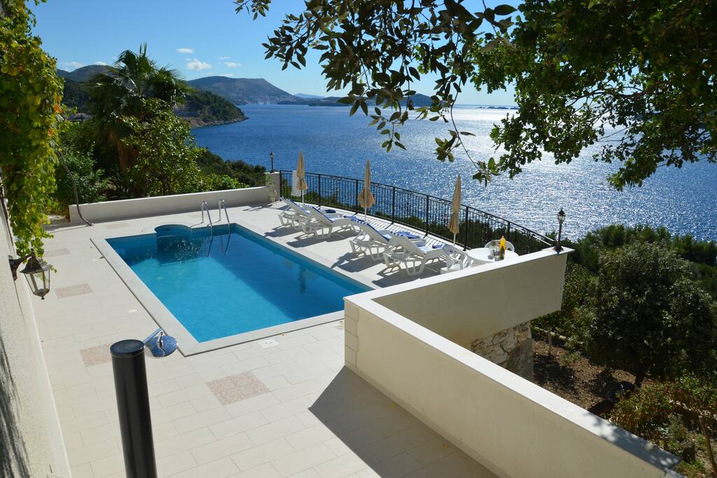 Breathtaking view from the pool