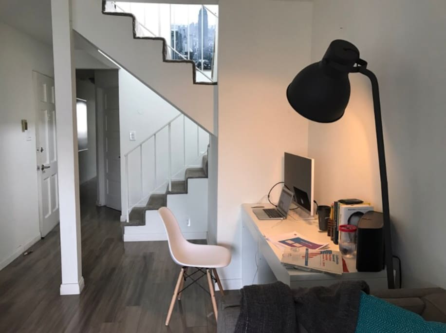 Living room work station