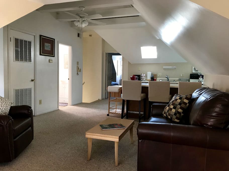 A welcoming space with lots of room for visitors