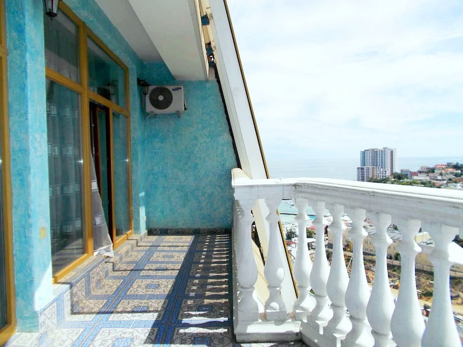 large terrace