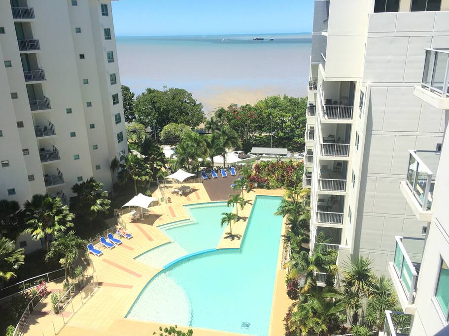 The actual view from your balcony to the East