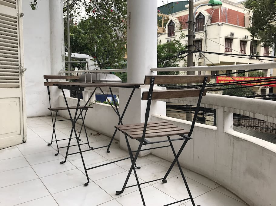 Bedroom balcony