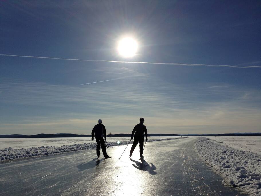 Skating on Runn