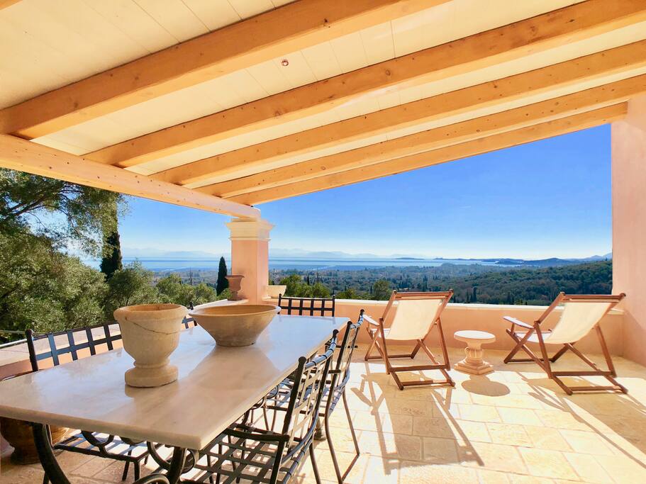 Covered veranda
