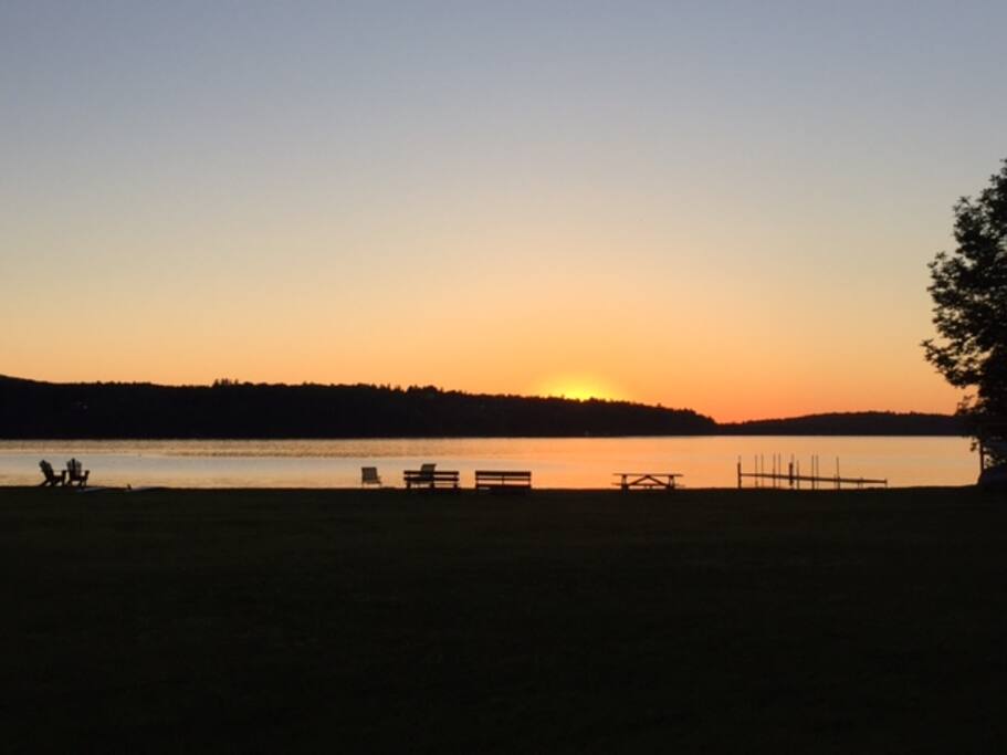 The sunsets are absolutely beautiful!