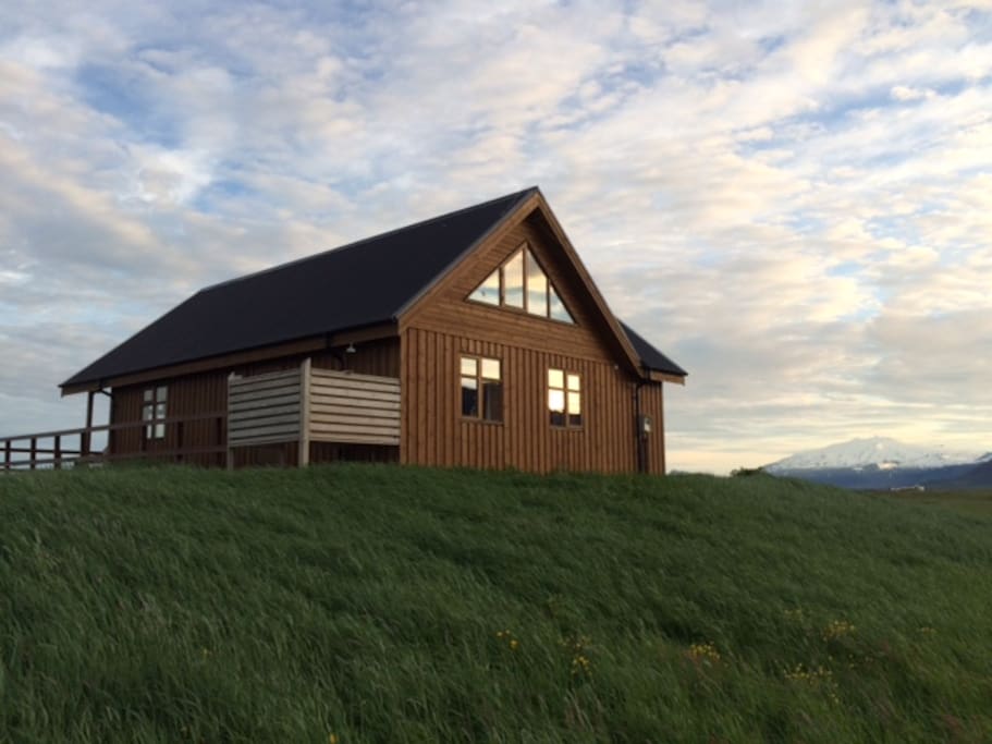 The house and the Glacier