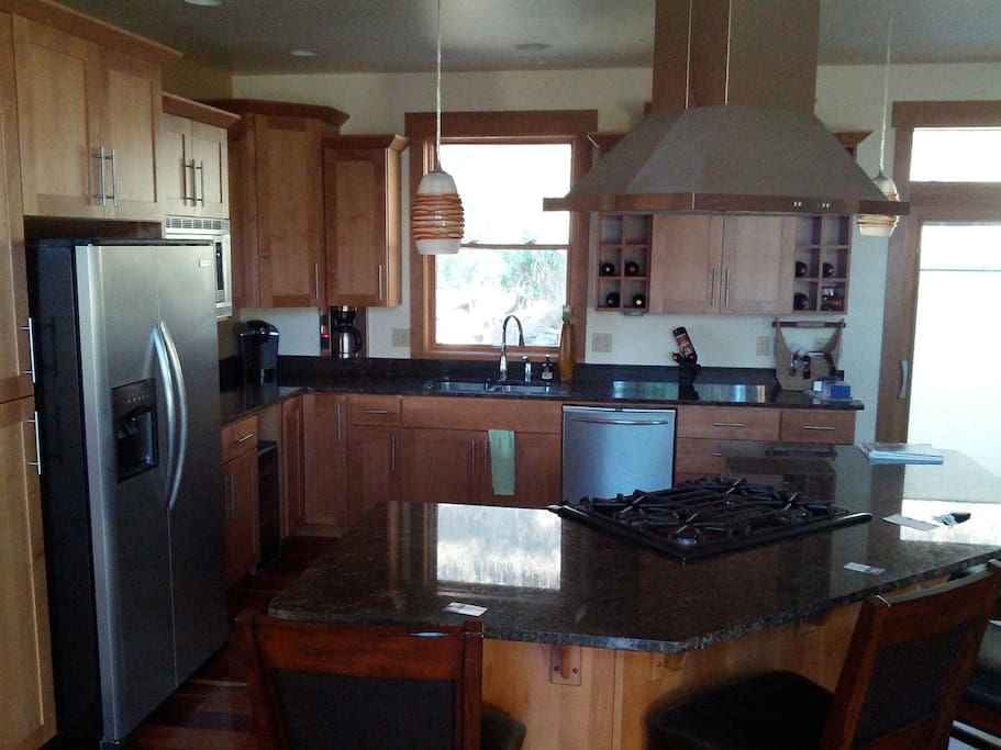 Modern kitchen with all the amenities
