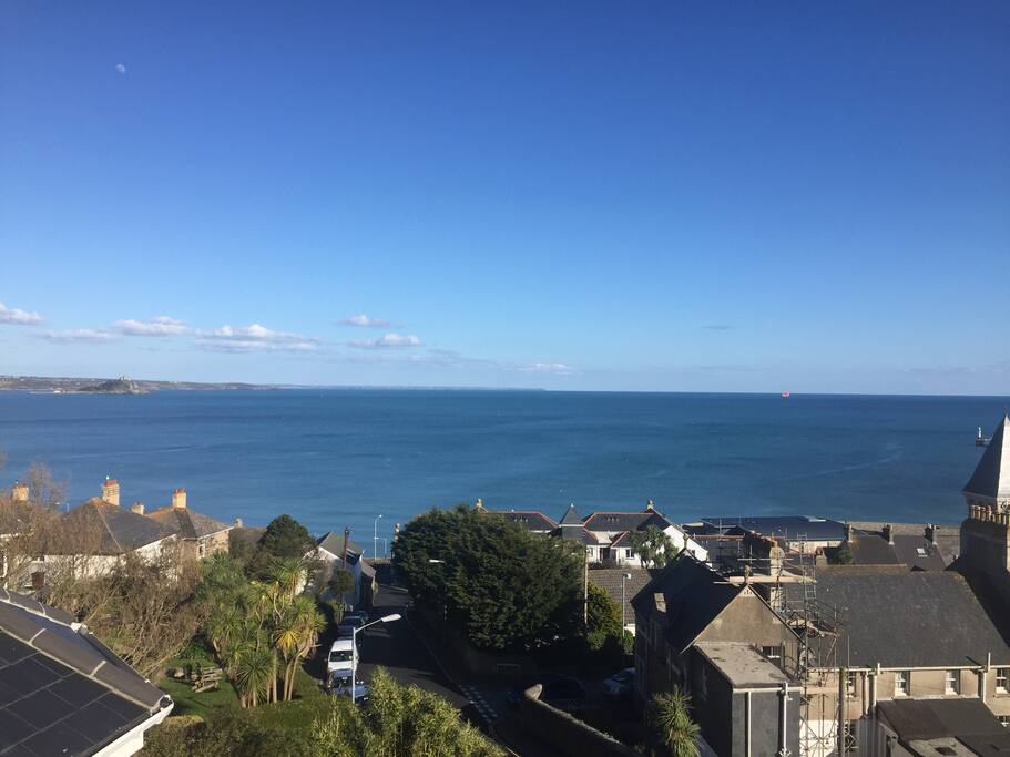 View from the bedroom window