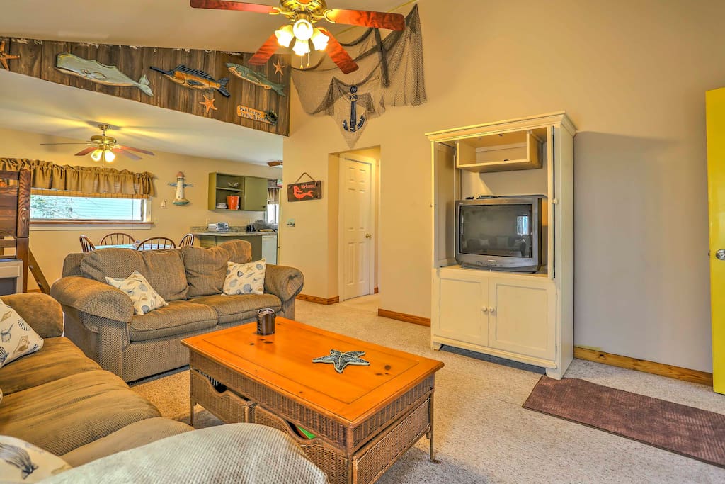 Gather in the living room and spend quality time with loved ones.