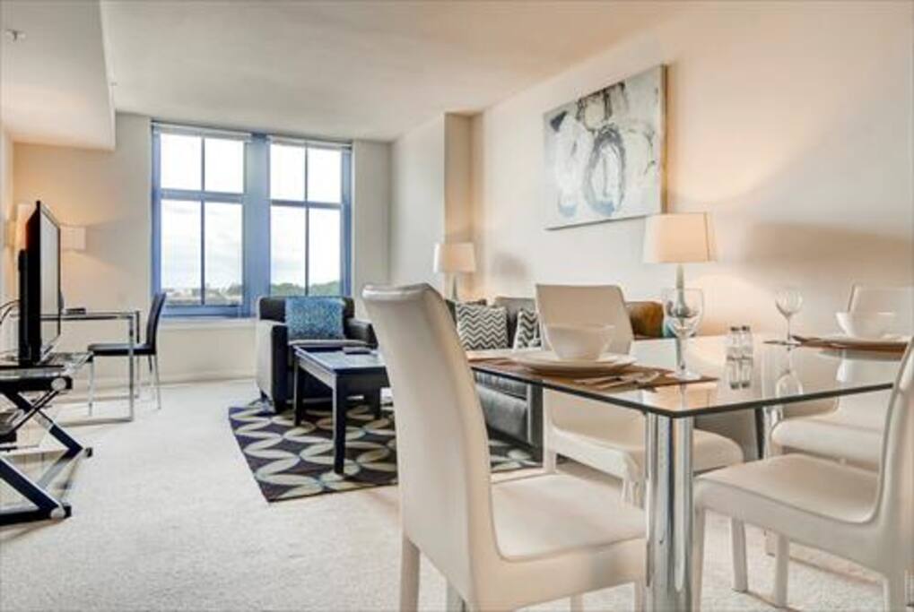 Spacious living area