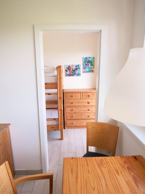 Apartment 5 Wohnzimmer + Schlafzimmer