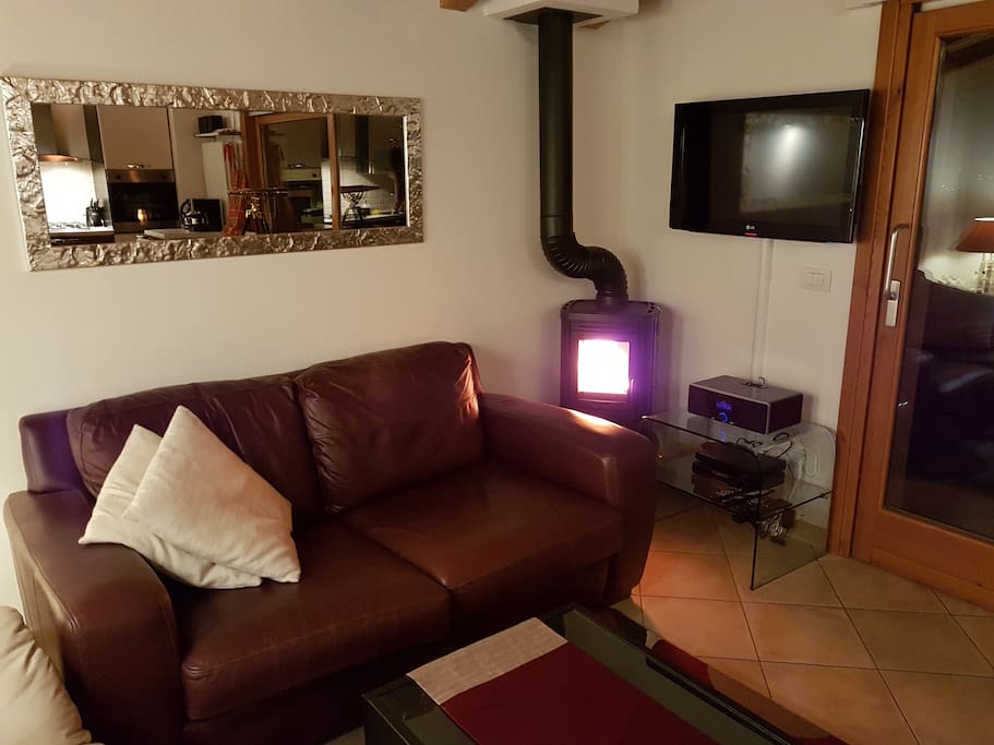Centrally heated throughout with cosy log burner in lounge as well