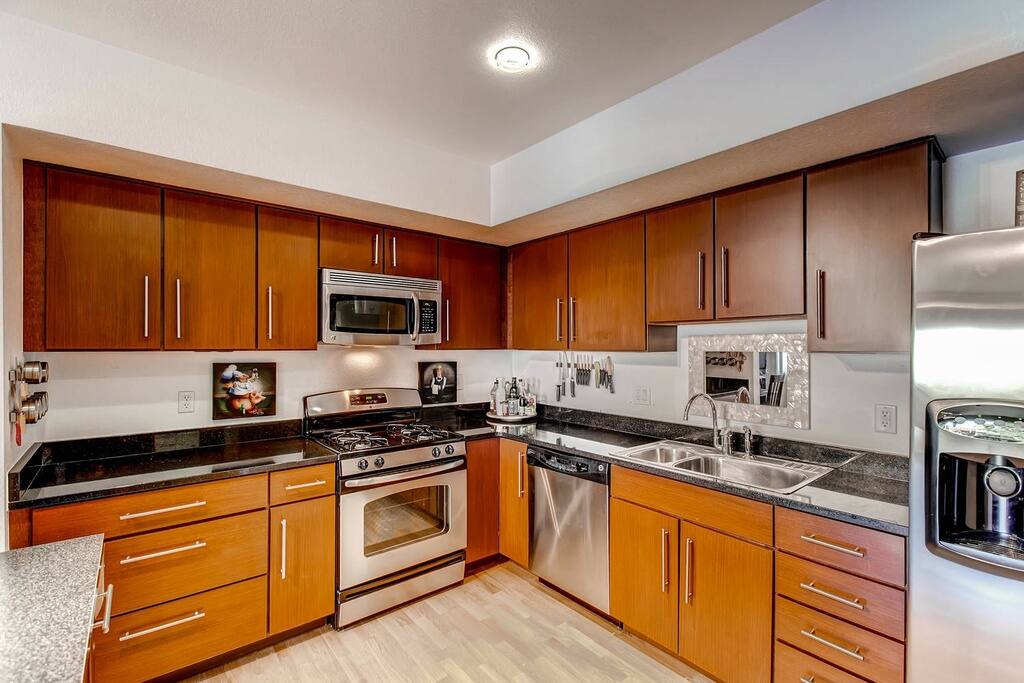 DESIGNER KITCHEN WITH STAINLESS