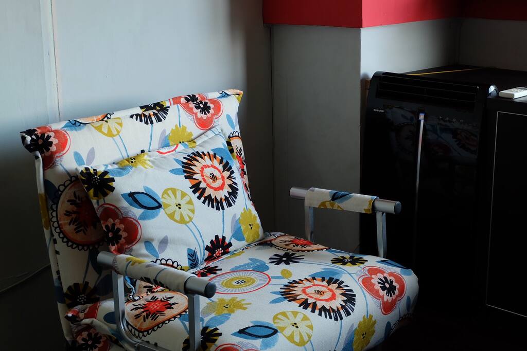 Air-conditonated room.