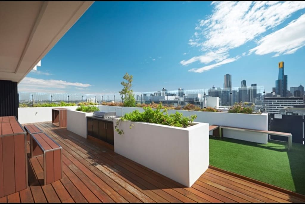 Amazing views from communal area on 15th floor.