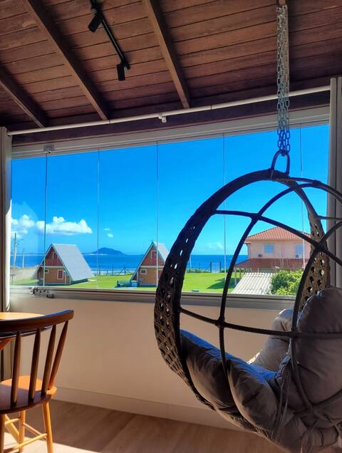 Studio for 2 people with beach view