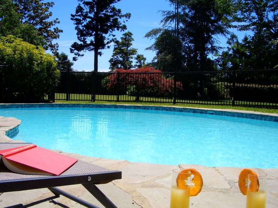Beautiful pool and gardens. Your piece of paradise in the beautiful Bay of Islands.