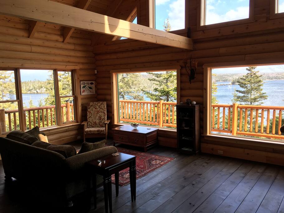 View from living room