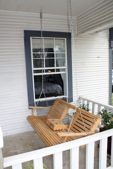 Porch swing!