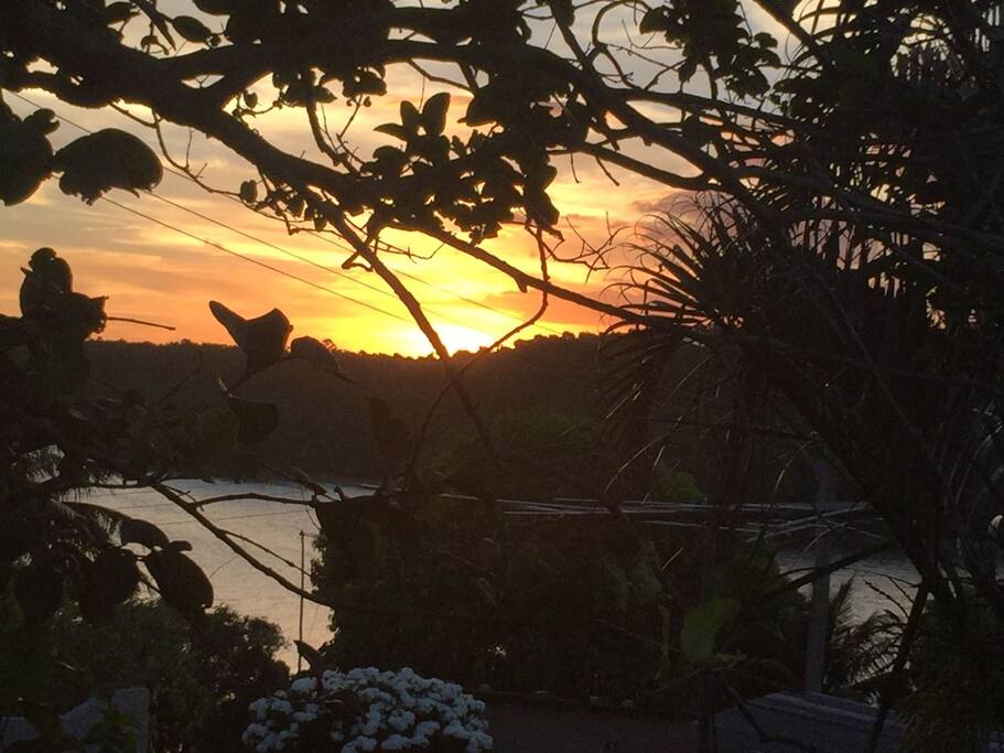vista da lagoa