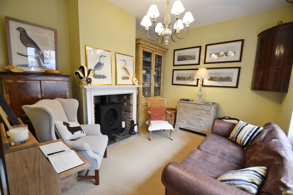 Guest have exclusive use of this sitting room