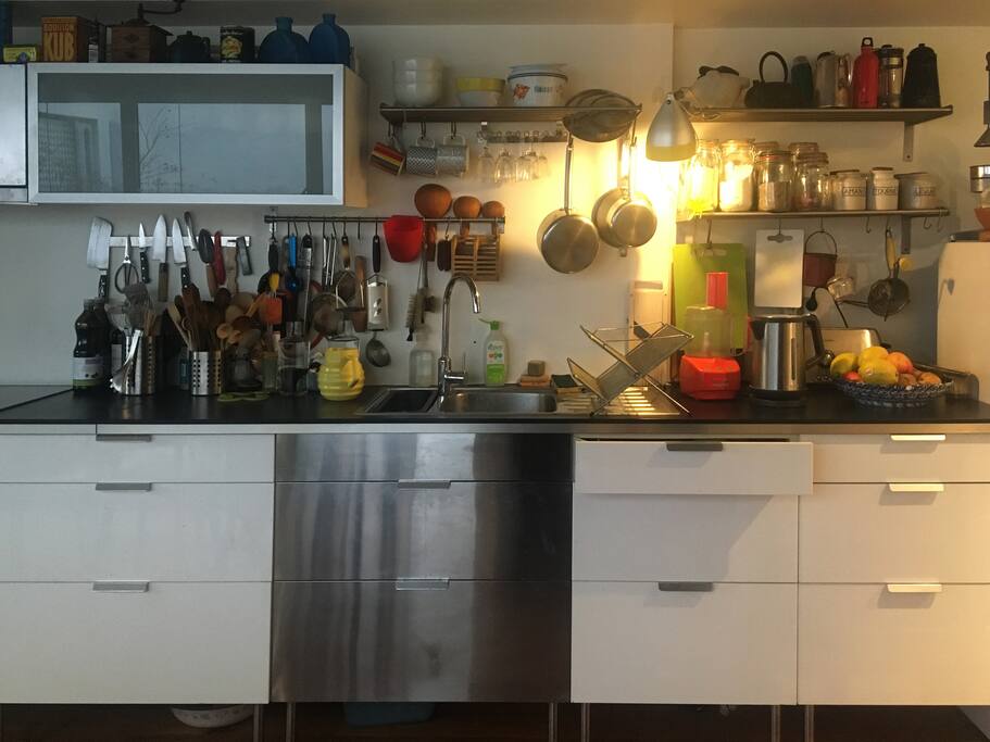 ...avec la cuisine