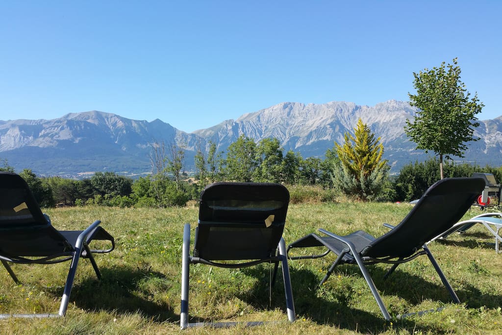 Rien de mieu que de profitez de cette vue à toute heure de la journée