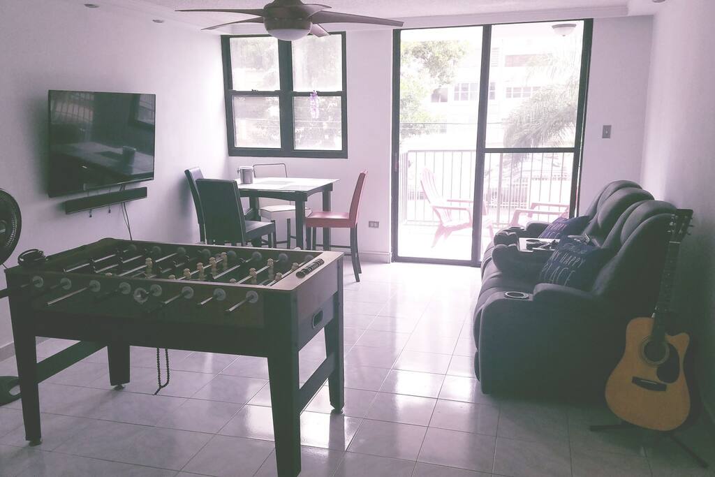 the living room