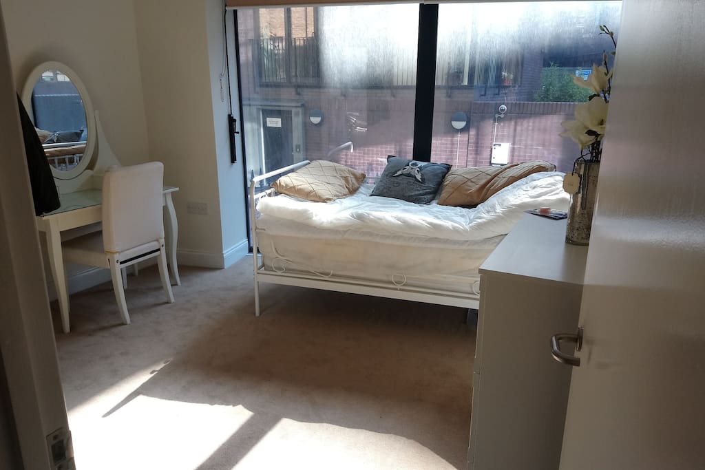 The private bedroom