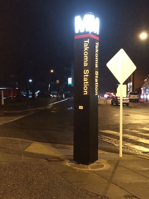 .9 miles to Takoma Station