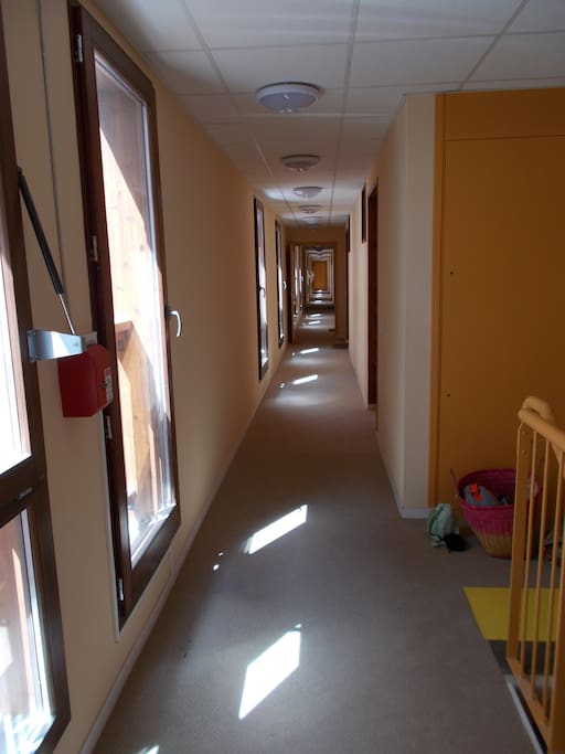 Couloir de la résidence