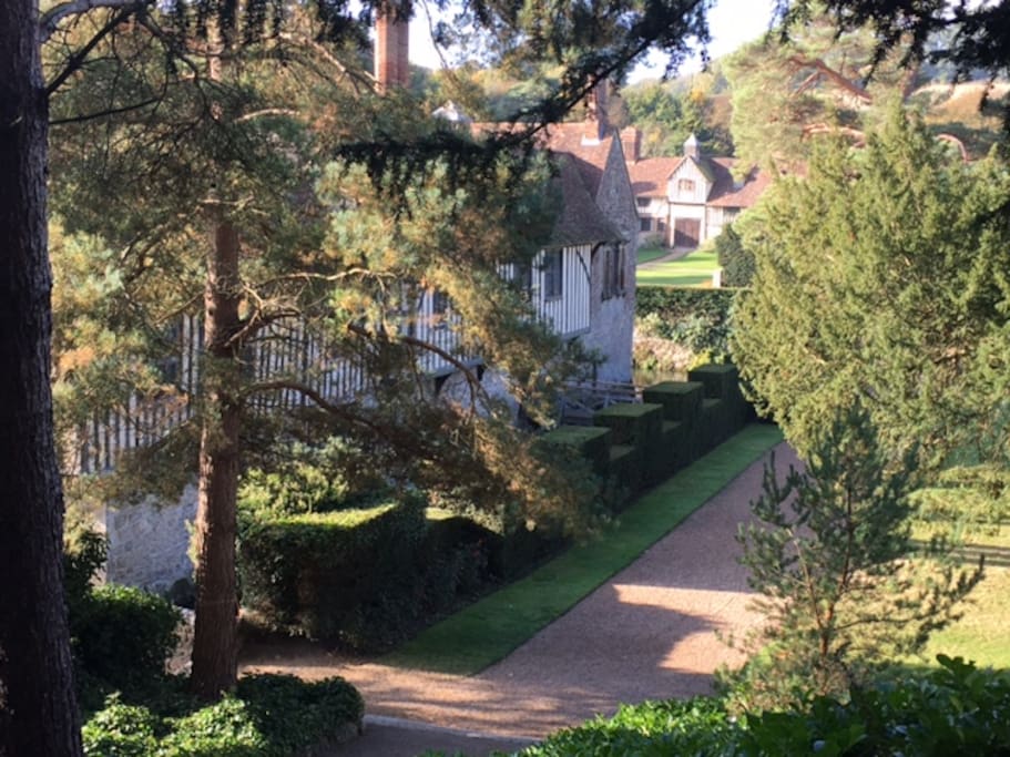 Fascinating Ightham Mote is just a mile from my house and an easy walk through footpaths.