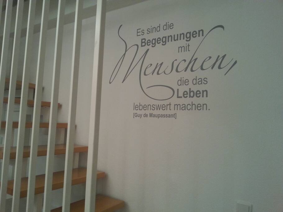 Dieses wunderbare Zitat spricht uns aus dem Herzen...