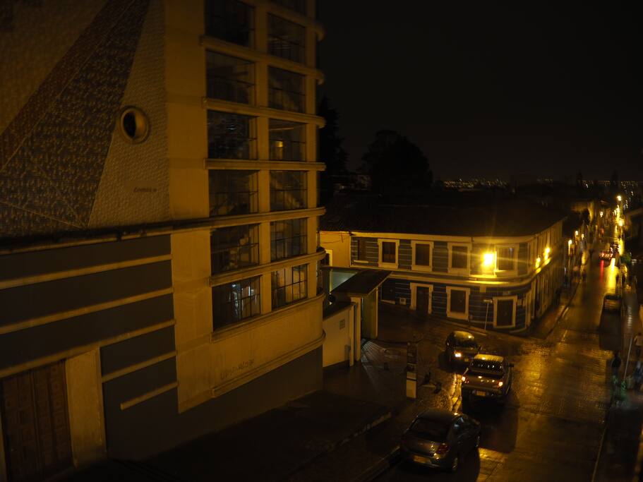 Vista desde el balcón