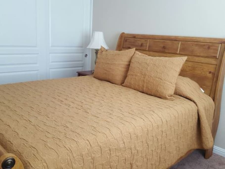 Queen Bed, Dresser not shown