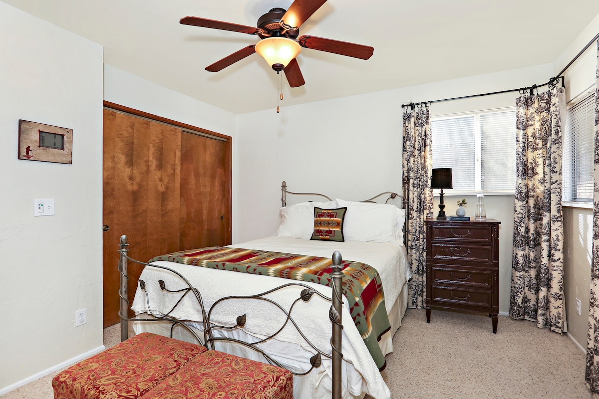 Bedroom 2 - Downstairs Primary Bedroom with attached Bath
