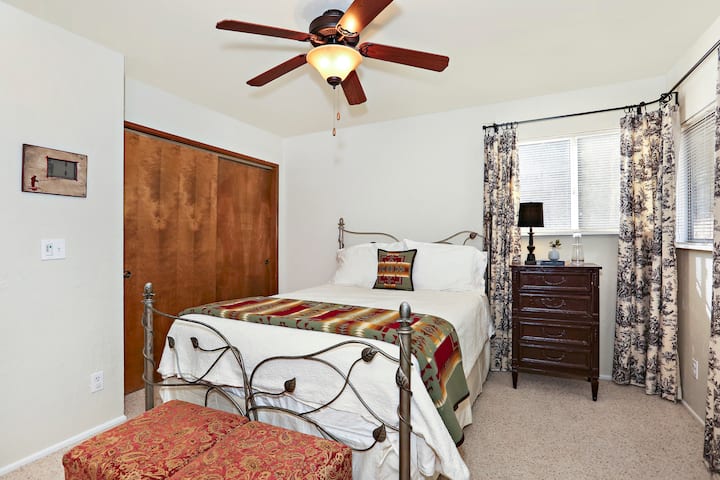 Bedroom 2 - Downstairs Primary Bedroom with attached Bath