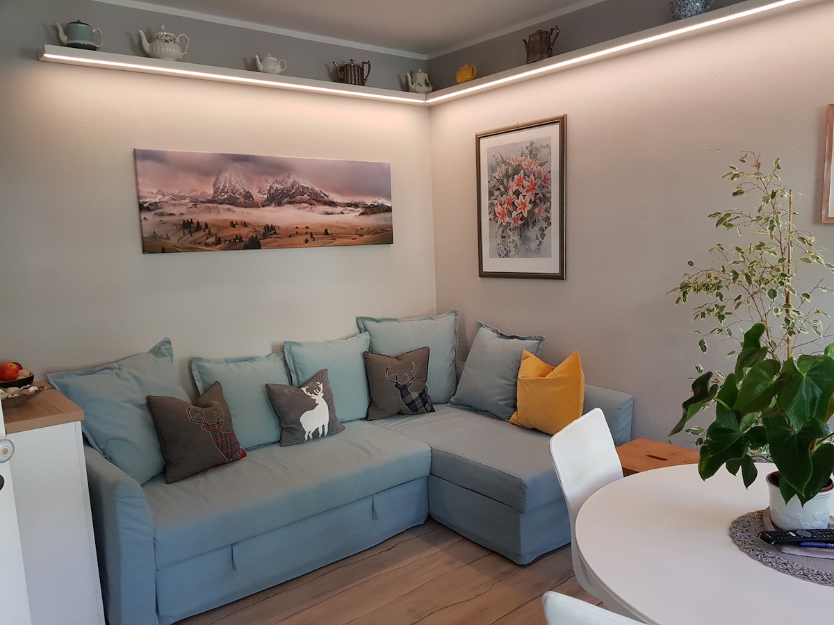 Successful Airbnb property: Downtown Hideout BxCard(pool) Garden/Ski/Parking in Bressanone