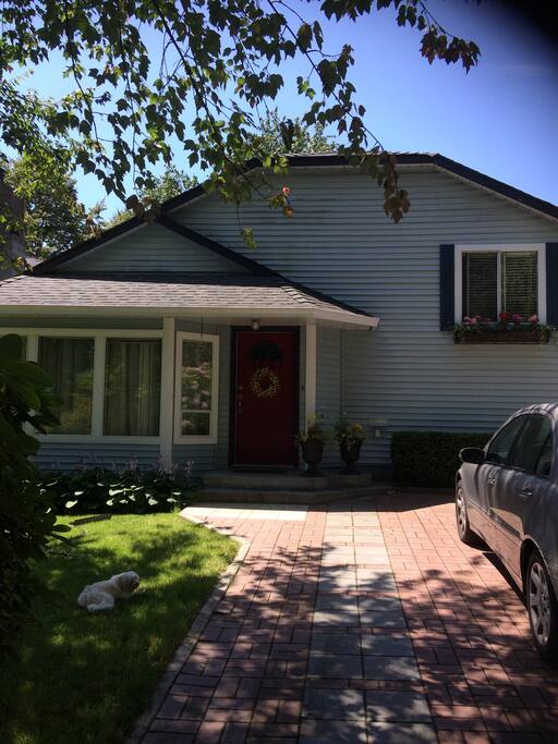 Front of the house