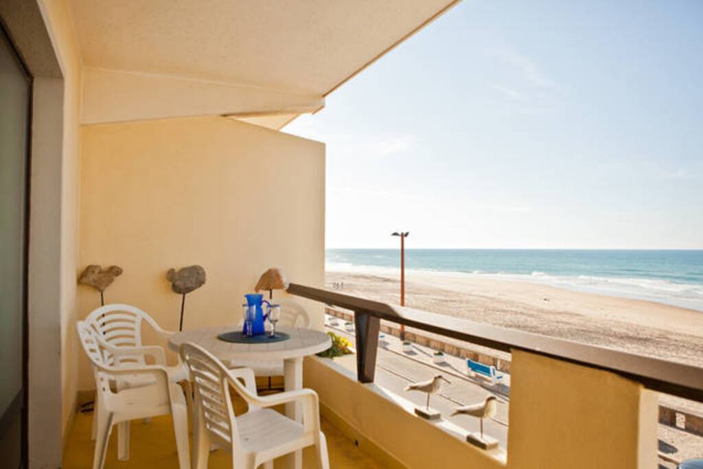 Balcony Over the Beach