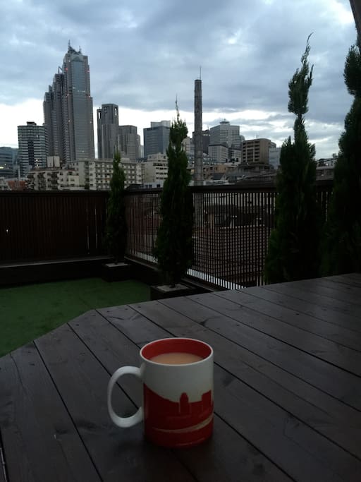 View from the roof (tea not included)