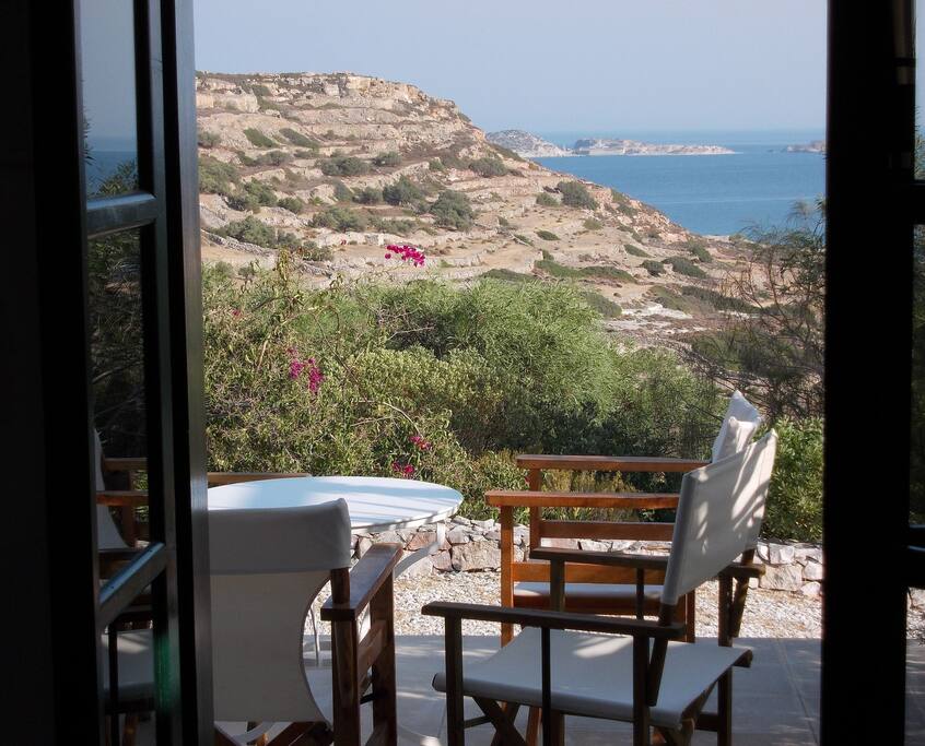 View from the main house