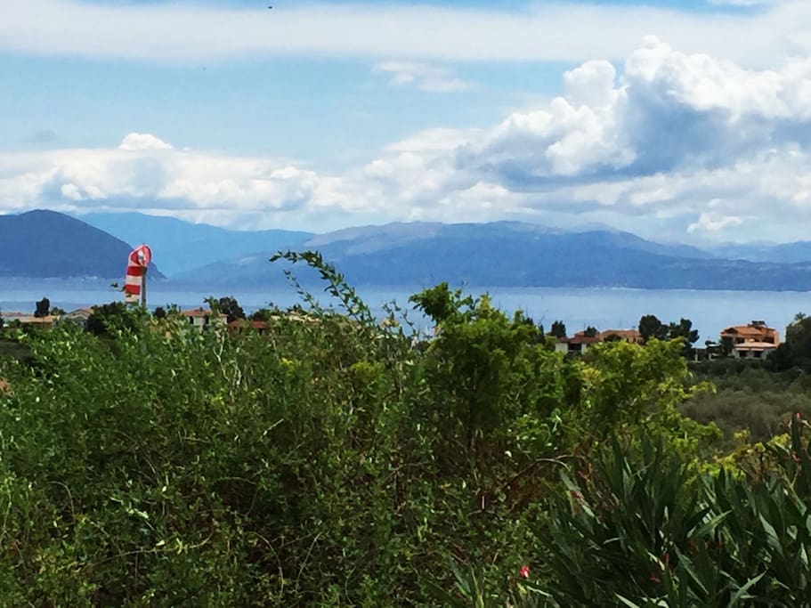 Sea view from the terrace